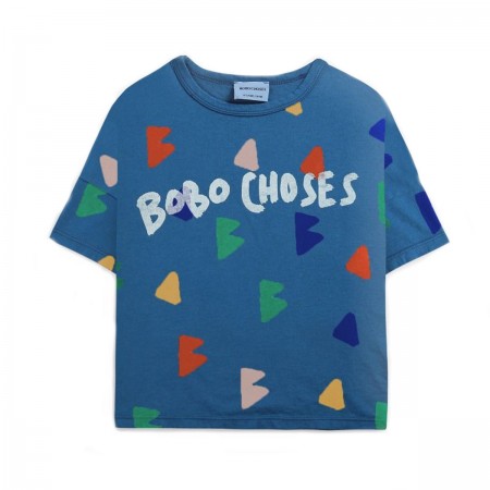 Tee-shirt enfant "B.C" bleu