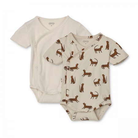 Lot de 2 bodys bébé "Hali"...