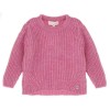 Pull en maille "Petalo Rosa"