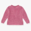 Pull en maille "Petalo Rosa"