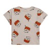 Tee-shirt coton bio "Tambours" all over