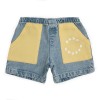 Short bébé en denim "Circle"