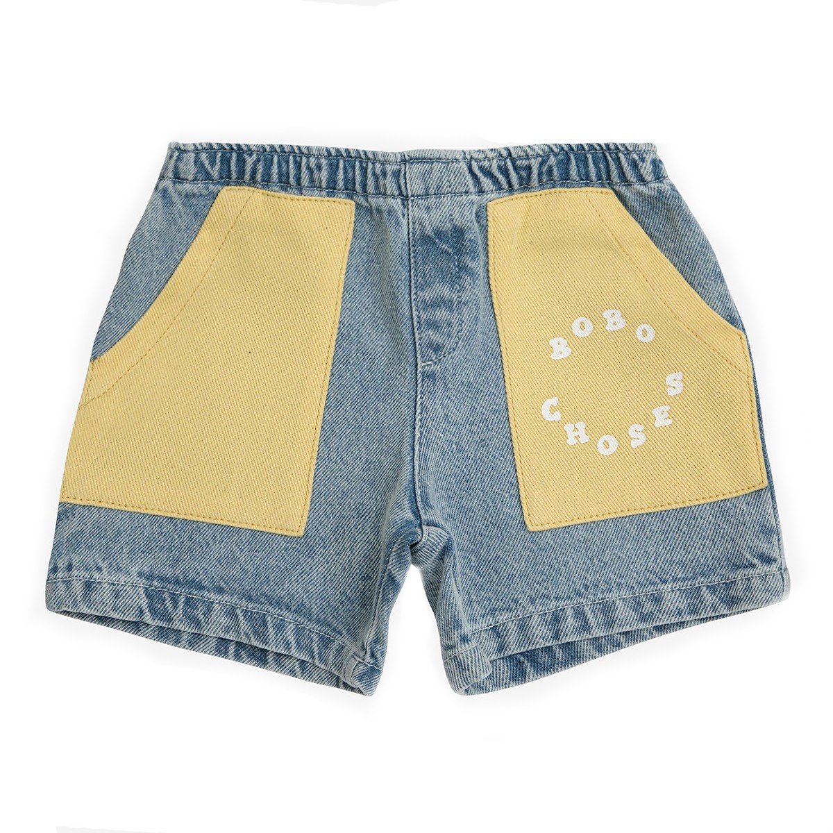 Short bébé en denim "Circle"