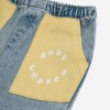 Short bébé en denim "Circle"