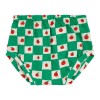 Bloomer en coton bio "Tomates" vert