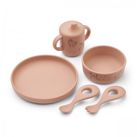 Set repas en silicone...