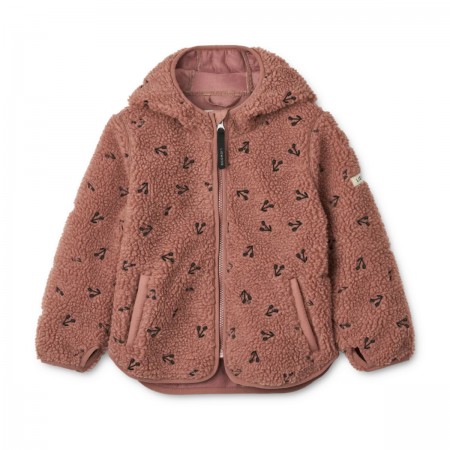 Veste polaire "Mara" Cerises