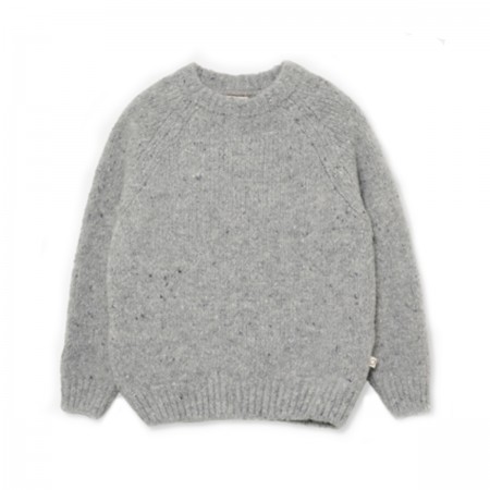 Pull en laine "Drew" gris...