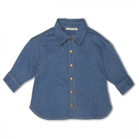 Chemise oversize en denim...