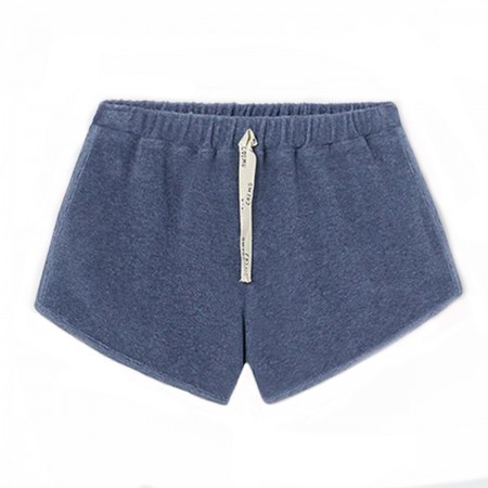 Short en éponge "Elio" Bleu