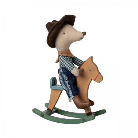 Souris Cowboy sur son...