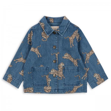 Veste en denim "Magot" Tigres