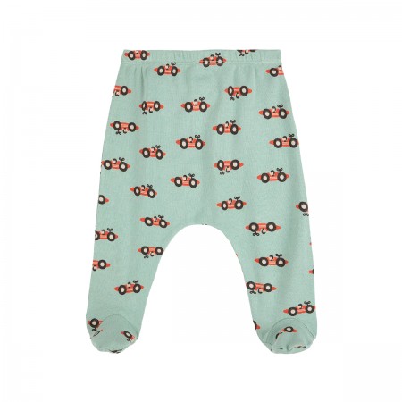 Legging avec pieds "Race Car"