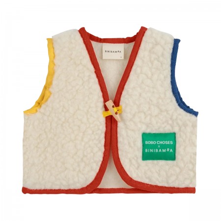Gilet sans manches douillet...