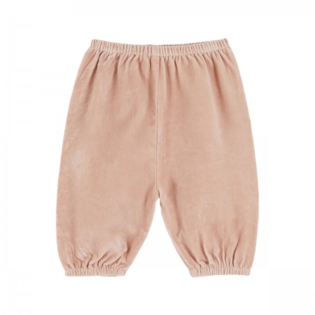 Pantalon en velours rose...