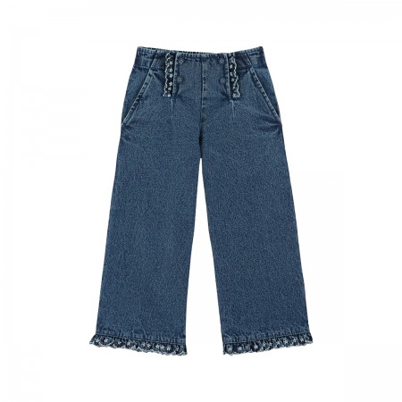 Pantalon en denim "Hippy"...