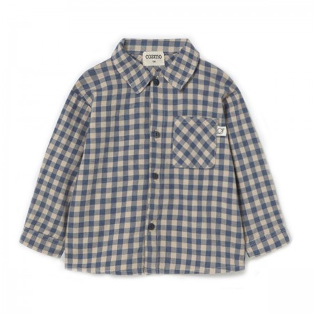Chemise bébé en flanelle à...