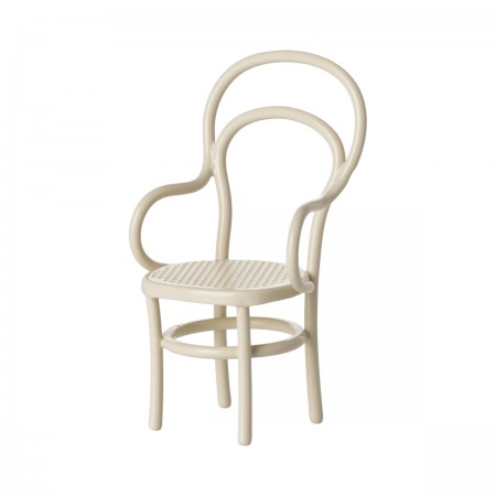 Chaise vintage crème pour...