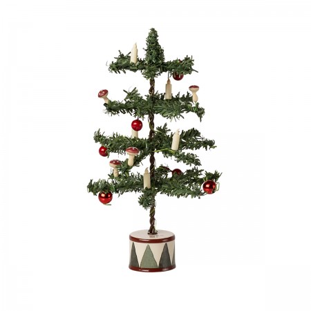 Sapin avec guirlande...