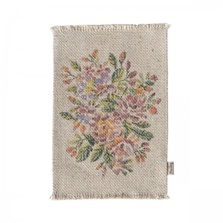 Petit tapis à fleurs pour...