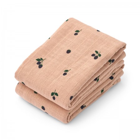 Pack de 2 Langes en coton...