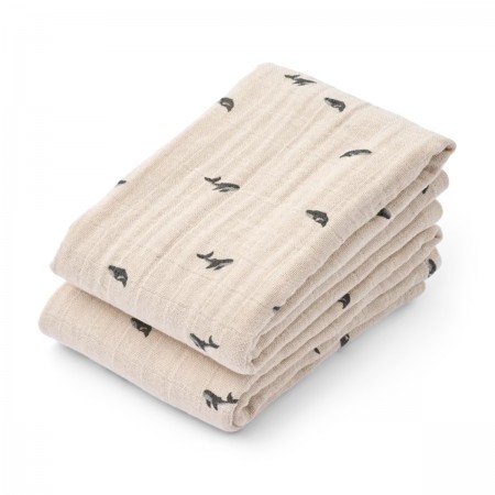 Pack de 2 Langes en coton...
