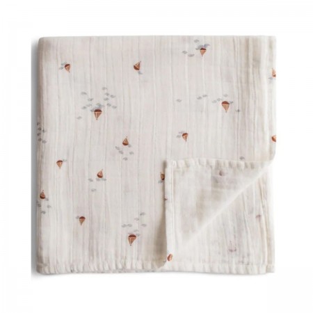 Grand lange en coton bio...