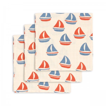 Pack de 3 langes "Ahoy"...