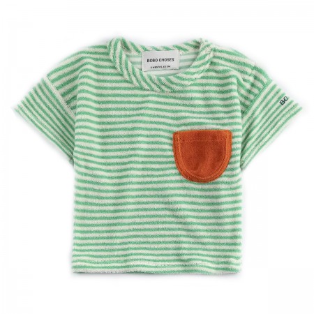 Tee-shirt bébé en éponge à...