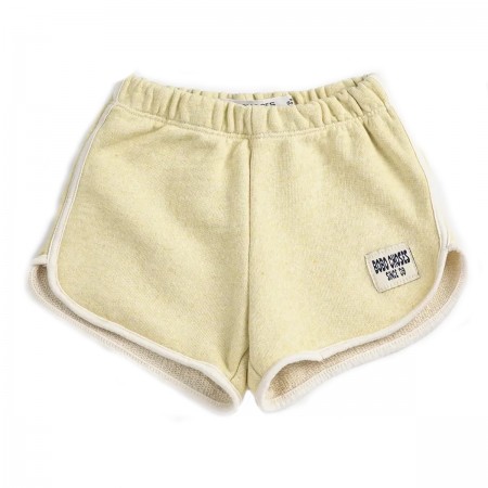 Short bébé style rétro jaune