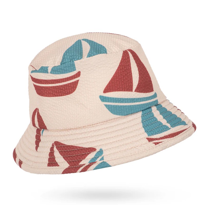 Chapeau en seersucker...