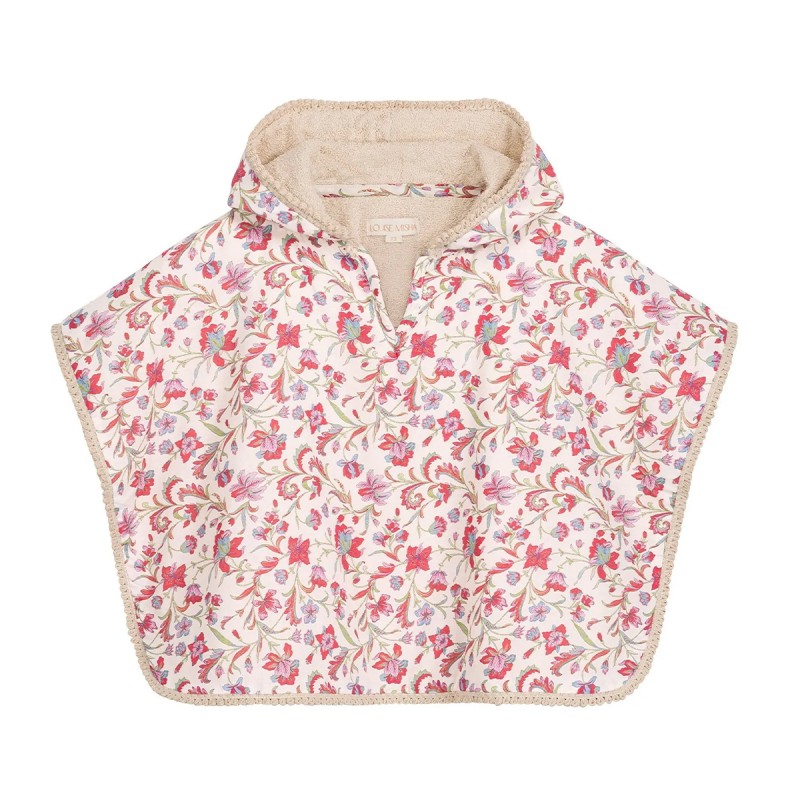 Poncho de bain "Mael "Cream...