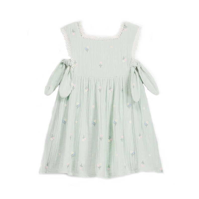 Robe en double gaze de...