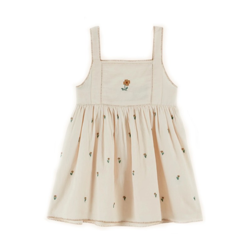 Robe brodée "Fleurs" Emile...