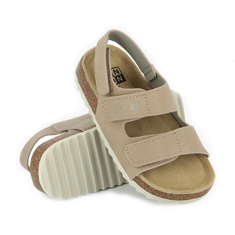 Sandales en cuir Bonton...