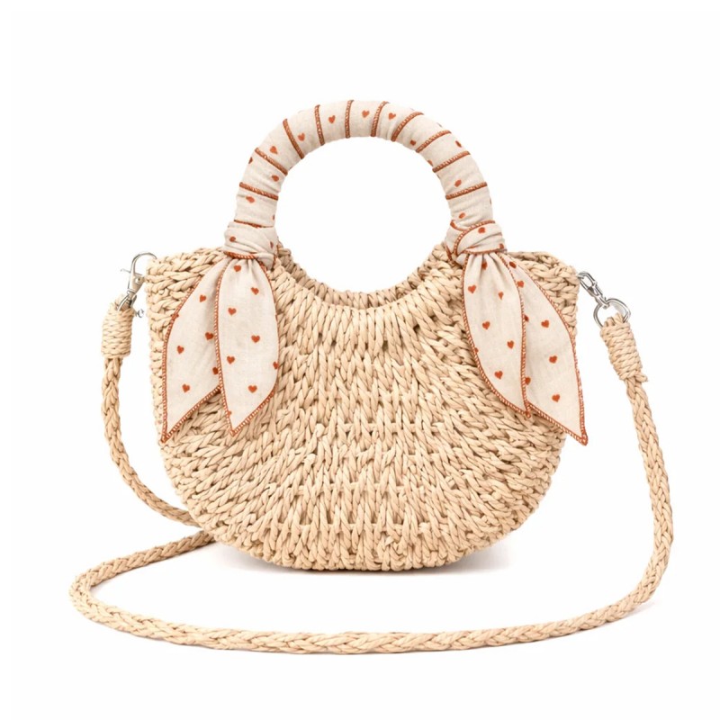 Mini sac en paille "Petit...