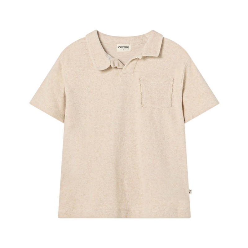 Polo en éponge "Mael" Beige