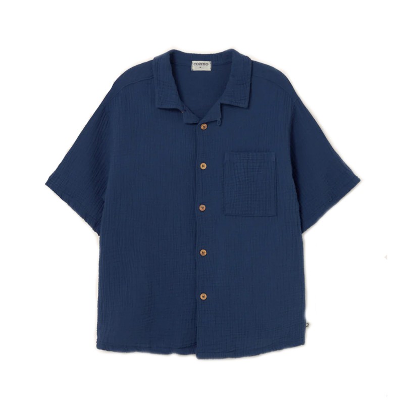 Chemise en gaze de coton...
