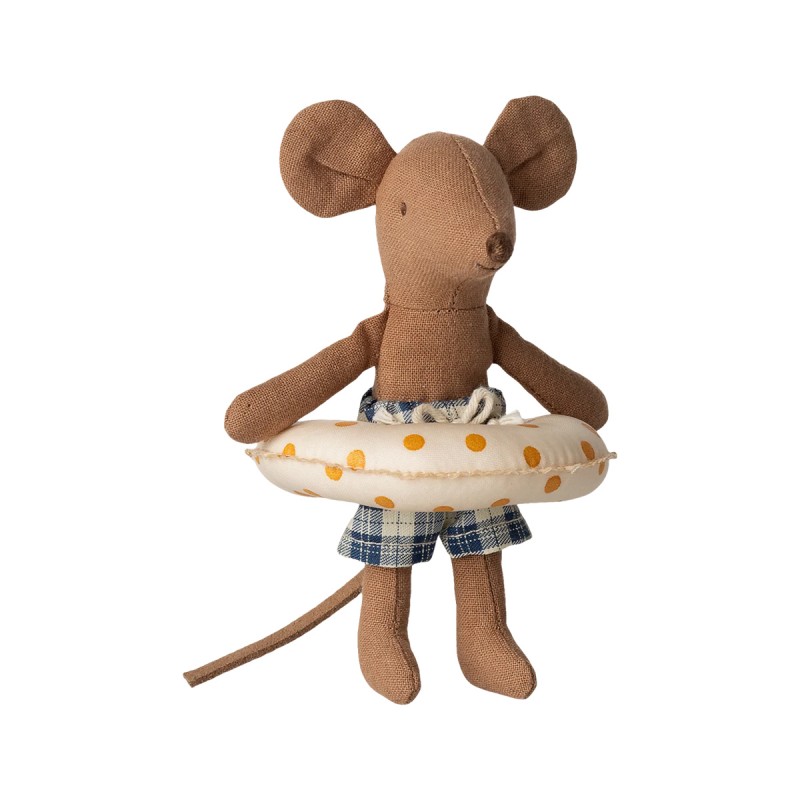 Souris de plage avec bouée...