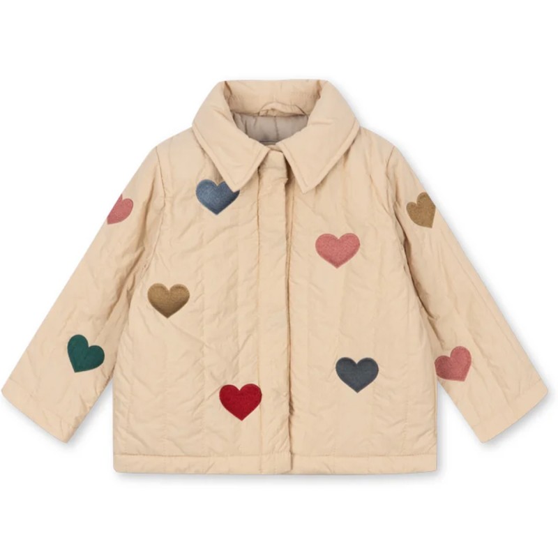 Veste à col "Juno" Cœurs...