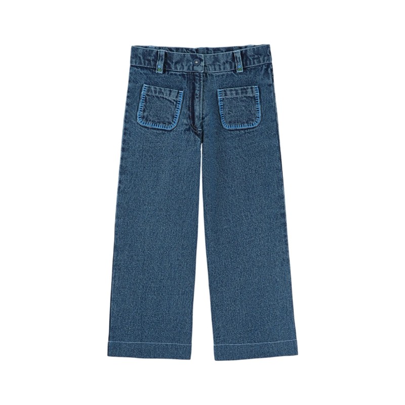 Pantalon en denim "Poches...