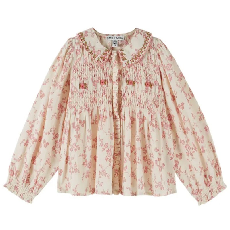 Blouse smockée "Rosalie"...