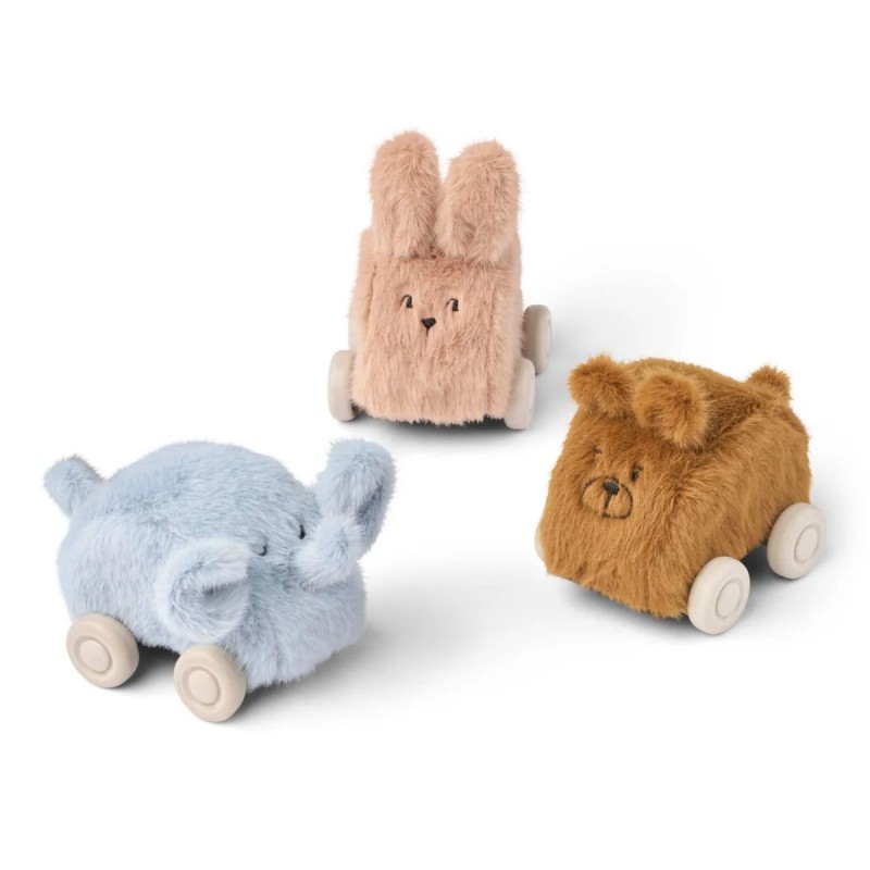 Lot de 3 voitures à...