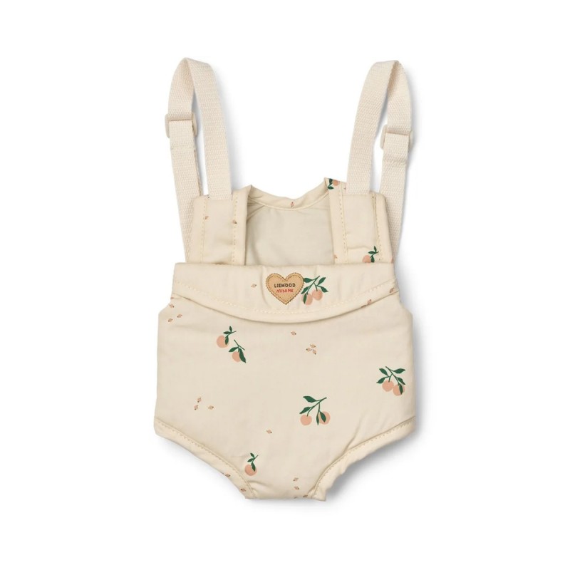 Porte poupée "Eleanor" Pêches