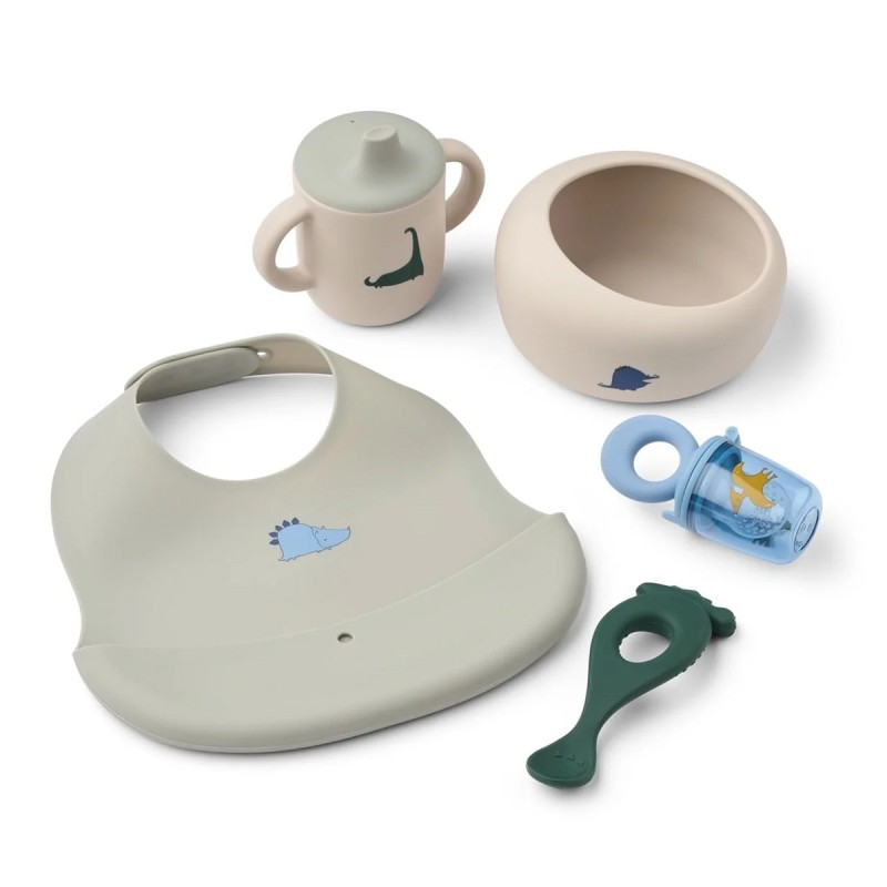 Liewood MILEAH – Set Repas Bébé pour Premiers Aliments