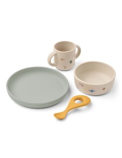 Set de repas en silicone "Vivi" Flying LW15135-2919