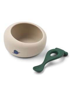 Bol d’apprentissage bébé SPARIA avec cuillère LW20335-2917