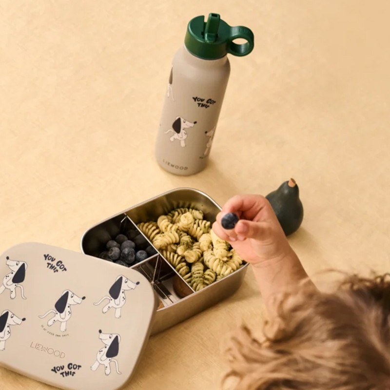Gourde isotherme enfant FALK 350 ml en inox recyclé LW19617-2939