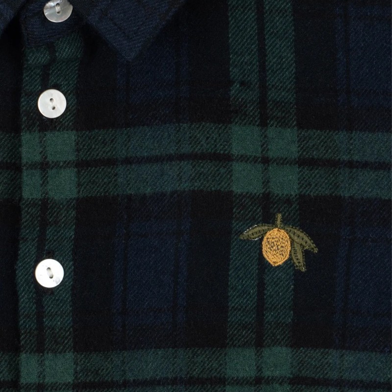 Chemise garçon Konges Sløjd en flanelle tartan