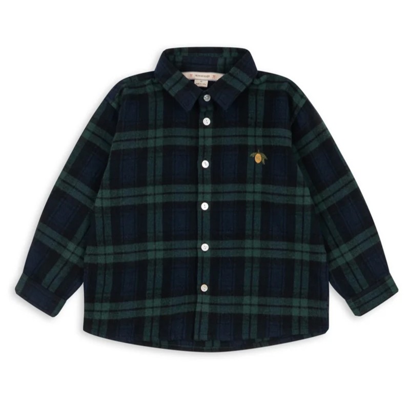 Chemise garçon Konges Sløjd en flanelle tartan